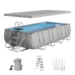 SunSwell Above Ground Pool with Ladder and Filter Pump