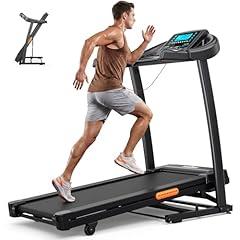 THERUN Folding Incline Treadmill