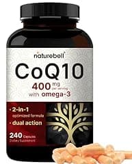 NatureBell CoQ10 400mg with Omega 3