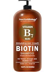 NEW YORK BIOLOGY THE ULTIMATE COSMECEUTICALS Biotin Shampoo for Hair Growth