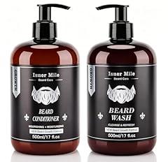 ISNER MILE Beard Wash and Conditioner Set