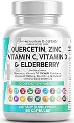 Clean Nutraceuticals Quercetin Zinc Vitamin C D Bromelain