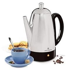 West Bend Stainless Steel Electric Coffee Percolator