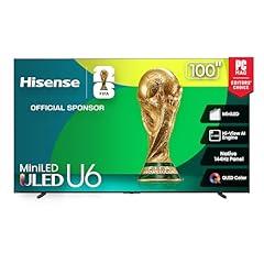 Hisense U6 Series 100" Mini-LED 4K TV