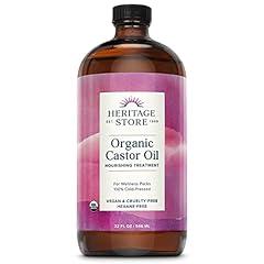 Heritage Store Organic Castor Oil
