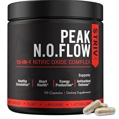 STRIVLABS Nitric Oxide Supplement - Peak Flow