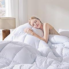 Downcool Oversize King Comforter, White