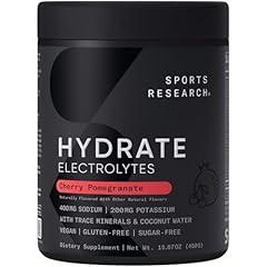 Sports Research Hydrate Electrolytes Powder Cherry Pomegranate