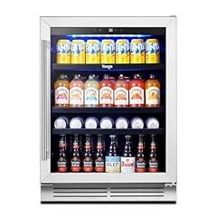 Yeego 24-inch Beverage Refrigerator with Lock