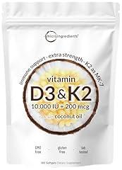 Vitamin D3 and K2 Supplement