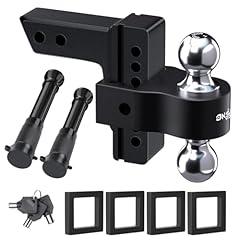 Onsski Adjustable Trailer Hitch with Dual Ball