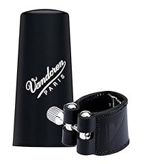 Vandoren Bass Clarinet Leather Ligature with Cap