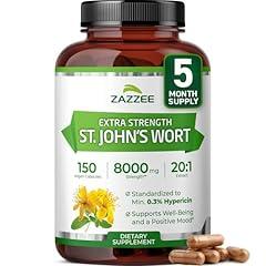 Zazzee Extra Strength St. John’s Wort 20:1 Extract