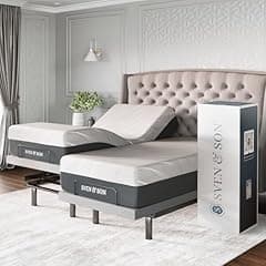 Sven & Son Platinum Adjustable Bed + 14" Hybrid Mattress