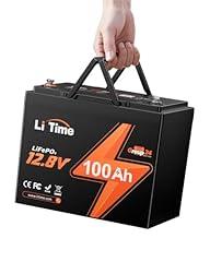 Litime 12V 100Ah RV Lithium Battery
