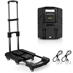 Voipvvii Folding Hand Truck 500lbs Portable Dolly Cart