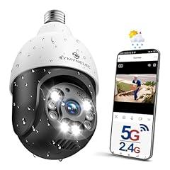 SYMYNELEC Dual-Band WiFi Security Camera Bulb