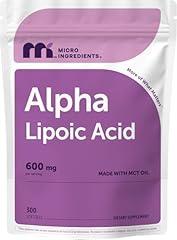 Micro Ingredients Alpha Lipoic Acid Supplement