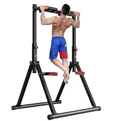 Foldable Power Tower Dip Station Training Equipment