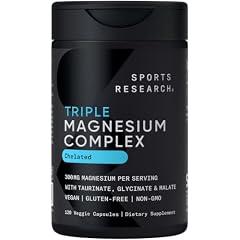 Sports Research Chelated Triple Magnesium Complex Chelamax