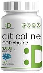 Citicoline CDP Choline 1,000mg Supplement