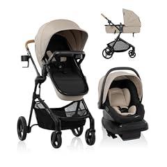 Evenflo Pivot NXT Travel System Latte Tan