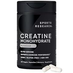 Sports Research Creatine Monohydrate - Workout Recovery & Performance
