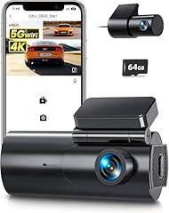 GKU 4K+1080P Dual Dash Cam