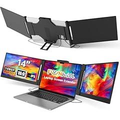 Funhill 14" Triple Portable Laptop Monitor