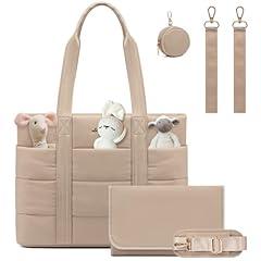 Lovevook Diaper Bag Tote with Insulated Pocket