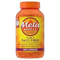 Metamucil 3-in-1 Fiber Supplement 300ct