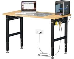 SPECRAFT Heavy Duty Adjustable Workbench