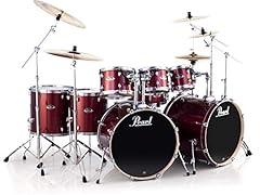Pearl Export EXX 8-Piece Drum Set Burgundy