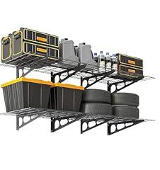 GarveeLife Heavy Duty Wall Mounted Garage Shelving