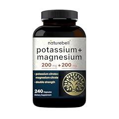 NatureBell Potassium Magnesium Supplement