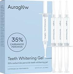 Auraglow Teeth Whitening Gel Refill Pack, 35% Carbamide Peroxide