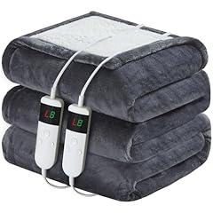 DANENOSA Electric Heated Blanket Queen Size