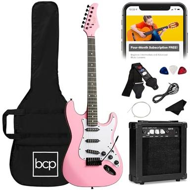pink guitar