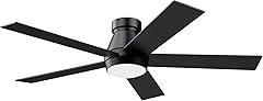 TCL 52" Modern Black Ceiling Fan