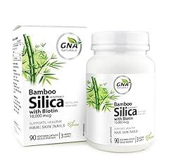 GNA Naturals Bamboo Silica with Biotin Supplement