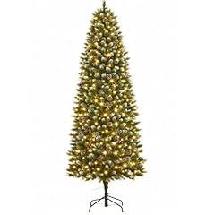 GAOMON 12FT Pre-Lit Artificial Christmas Tree