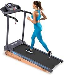 SereneLife Electric Folding Treadmill with Bluetooth