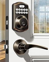 Veise Keyless Entry Door Lock with Lever Handles
