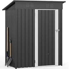 DWVO Metal Outdoor Storage Shed