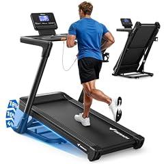MERACH Auto Incline Foldable Treadmill
