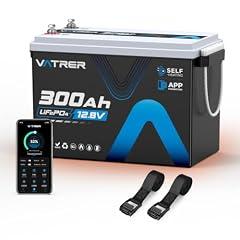 VATRER POWER 12.8V 300Ah LiFePO4 Lithium Battery