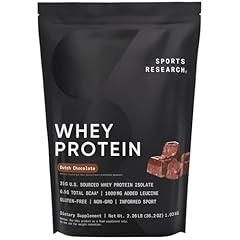 Sports Research Whey Protein Isolate - Dutch Chocolate
