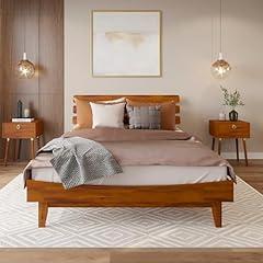 Caden Deluxe Bed Frame with Headboard