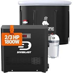 Diveblast Cold Plunge Tub with Chiller