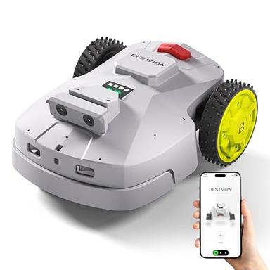 mowing lawn robot